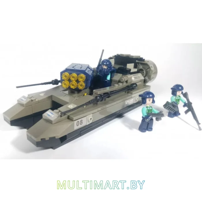 Конструктор Sluban M38-B0197 Боевой катер